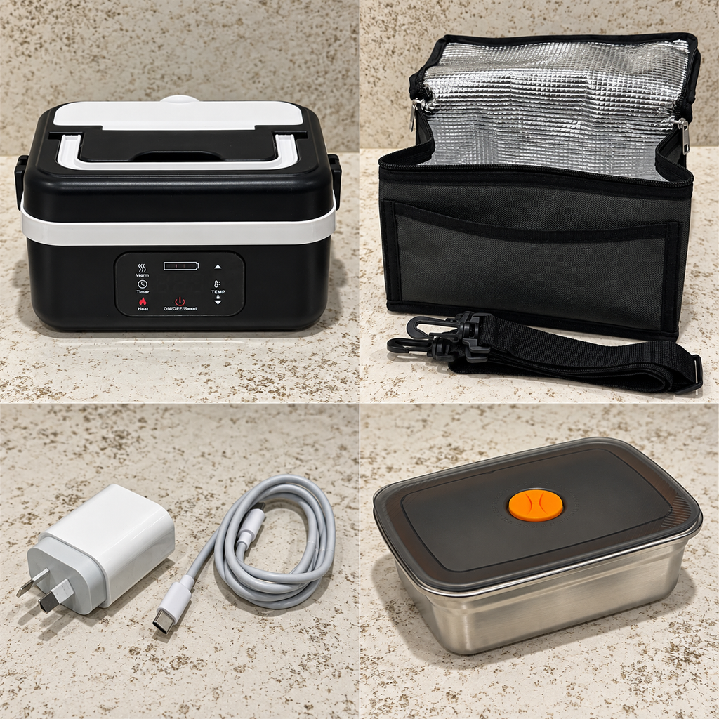 HeatNest™ Heated Lunch Box