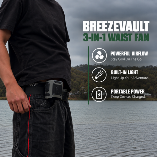 BreezeVault™ Portable Cooling & Power System