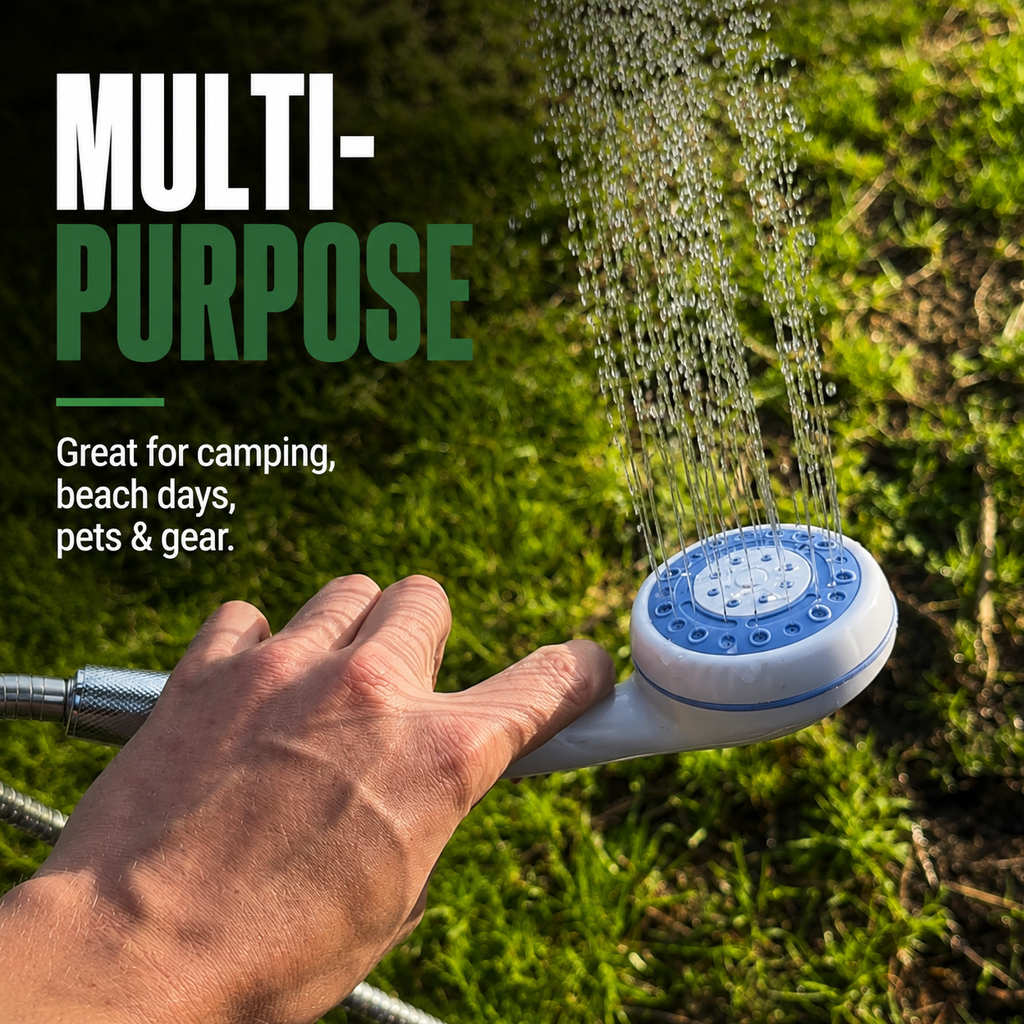 TrailFlow™ Portable Camping Shower