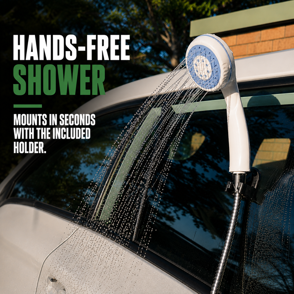 TrailFlow™ Portable Camping Shower