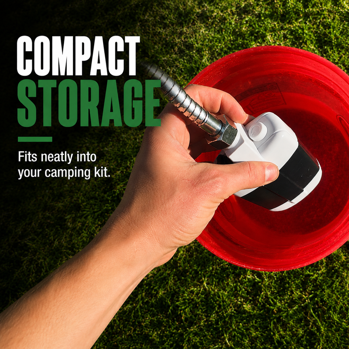 TrailFlow™ Portable Camping Shower