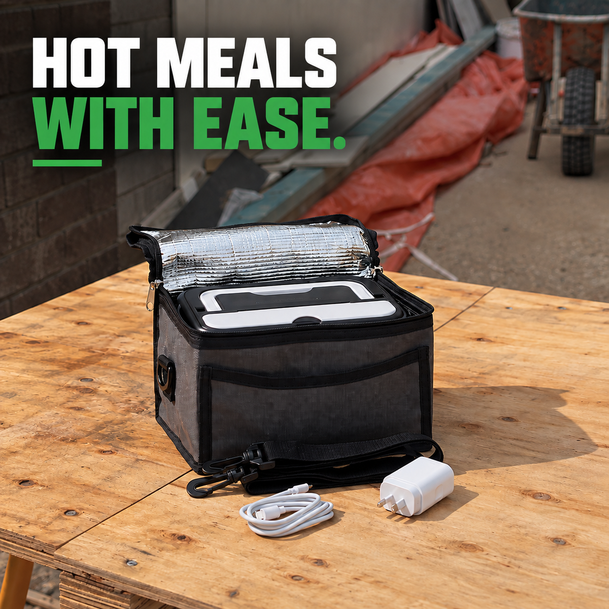 HeatNest™ Heated Lunch Box