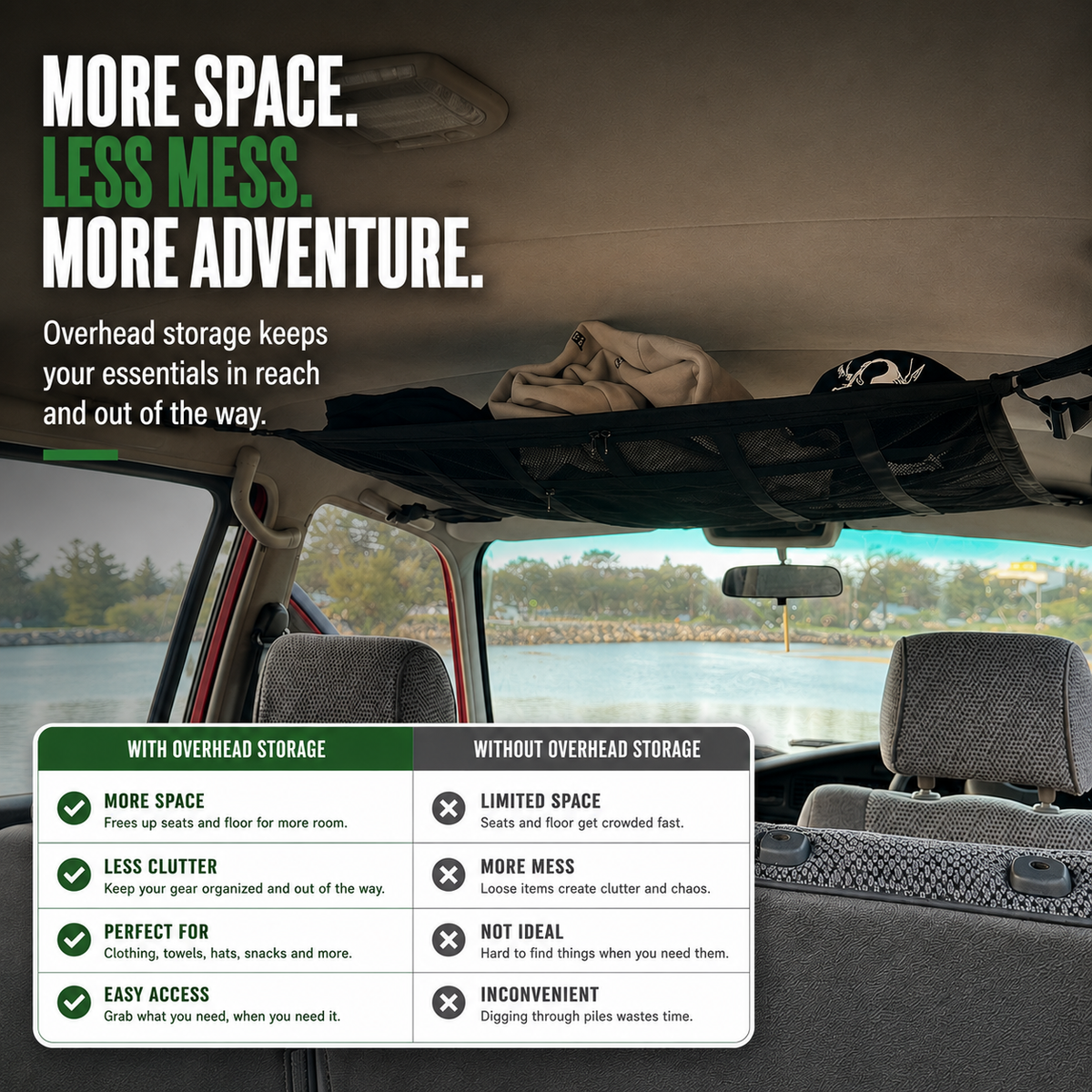 SkyNest™ - Overhead Storage